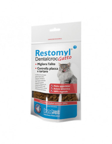 Restomyl Dentalcroc Gatto Busta 60 G