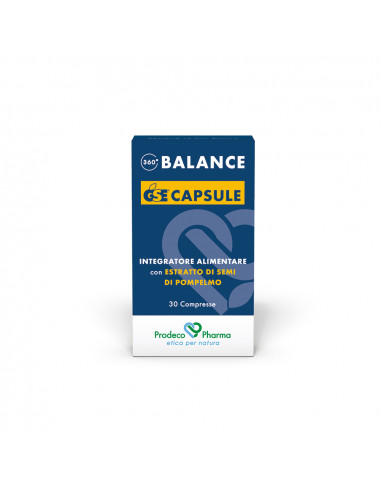 Gse Capsule 360 Balance 30 Compresse