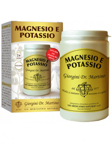 Magnesio E Potassio Polvere 360 G