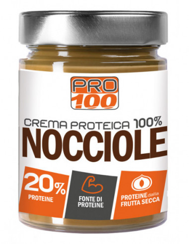 Pro100 Crema 100% Nocciole Tostate 300 G