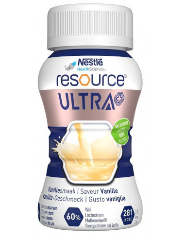 Resource Ultra+ Vaniglia 4 Bottiglie