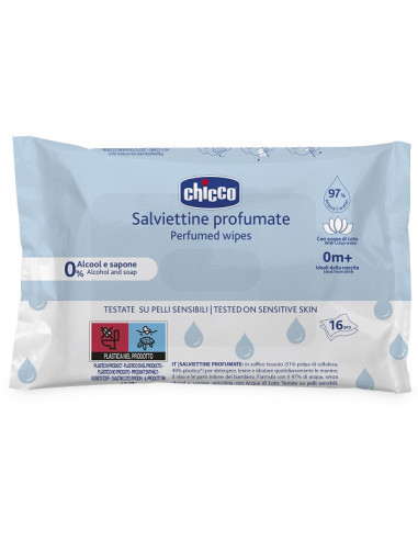 Chicco Salviette Pocket 16 Pezzi