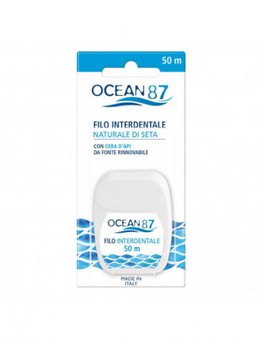 Ocean87 Filo Interdentale Seta E Cera...