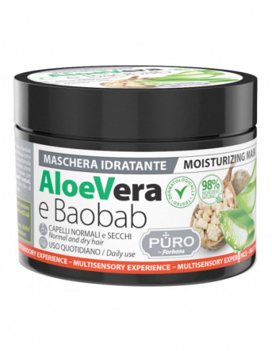 Puro Maschera Aloe E Baobab 250 Ml
