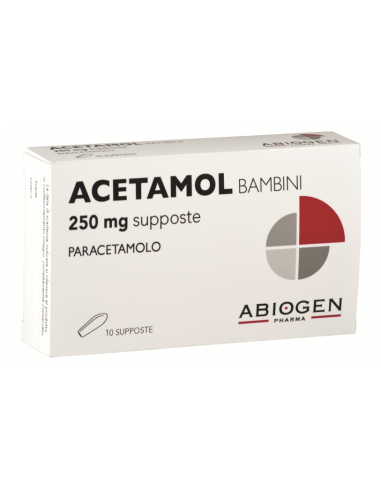 Acetamol Bb 10 Supp 250 Mg
