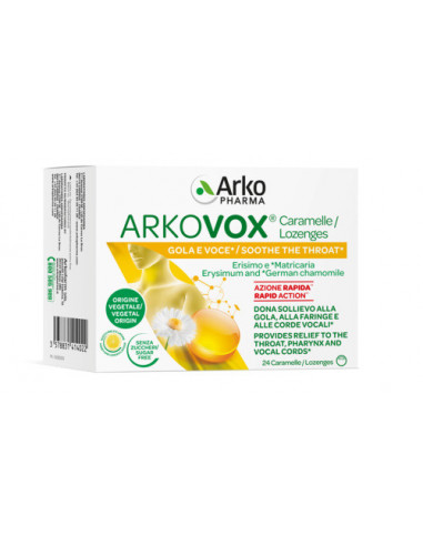 Arkovox Miele/limone 24 Caramelle