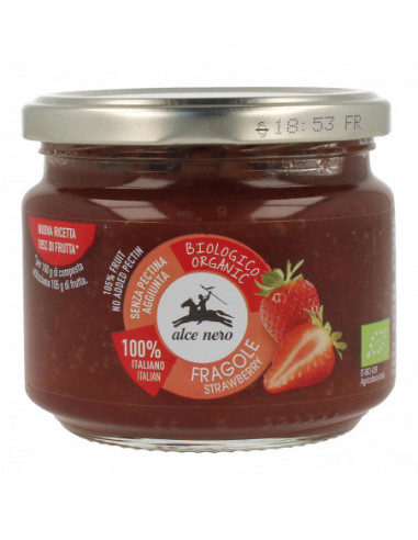 Composta Di Fragola Bio 270 G