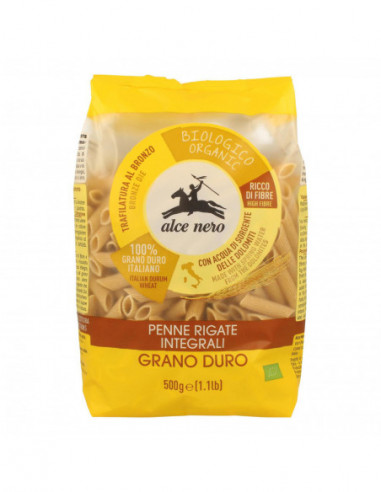 Penne Rigate Integrali Bio 500 G