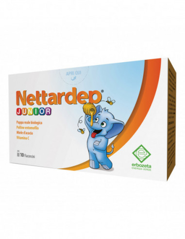 Nettardep Junior 10 Flaconcini Da 15 Ml