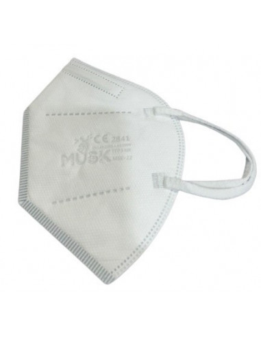 Musk Mascherina Ffp3 White 10 Pezzi