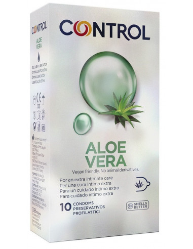 Control Aloe Vera Profilattico 10 Pezzi