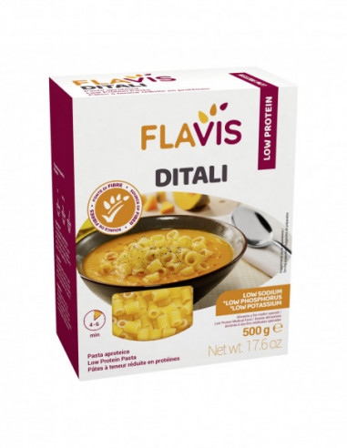 Flavis Ditali Aproteici 500 G
