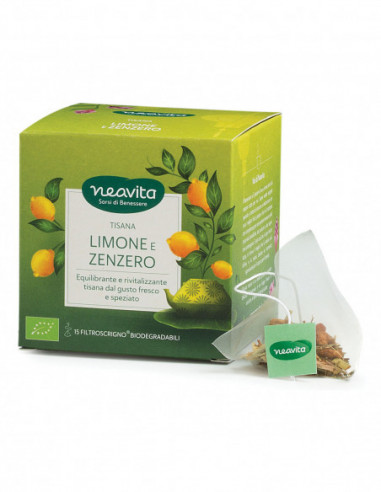 Filtroscrigno Limone E Zenzero Bio 15...