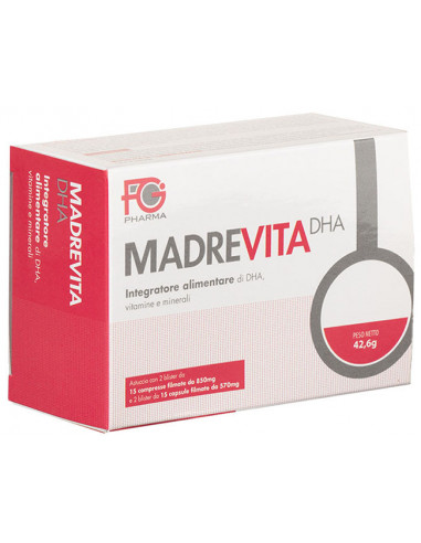 Madrevita Dha 30 Compresse + 30 Capsule