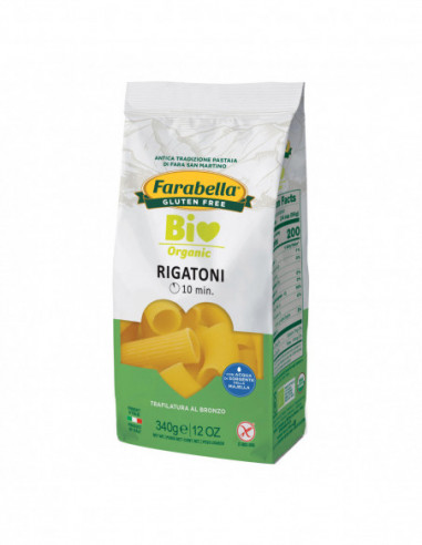 Farabella Bio Rigatoni Mais-riso 340 G