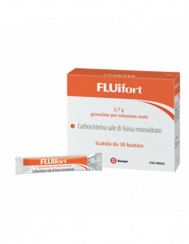 Fluifort Orale Grat 30 Bust 2,7 G