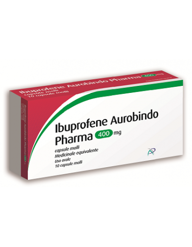 Ibuprofene (aurobindo) 10 Cps Molli...