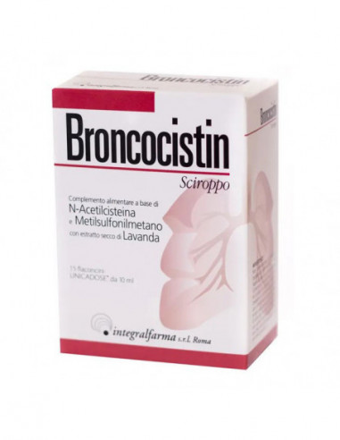 Broncocistin 15 Flaconcini Da 10 Ml