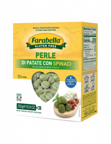 Farabella Perle Patate Spinaci 250 G