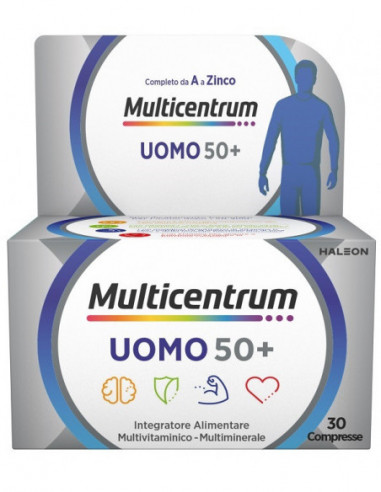 Multicentrum Uomo 50+ 30 Compresse