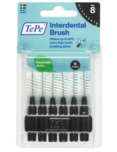 Tepe Scovolino Nero 1,5mm 6 Pezzi