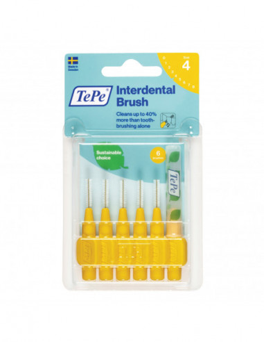 Tepe Scovolino Giallo 0,7 Mm 6 Pezzi