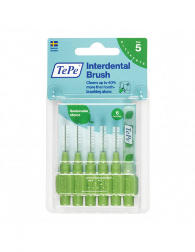 Tepe Scovolino Verde 0,8mm 6 Pezzi