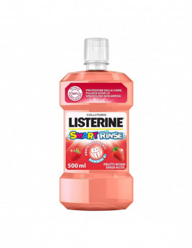 Listerine Smart Rinse Collutorio 500 Ml