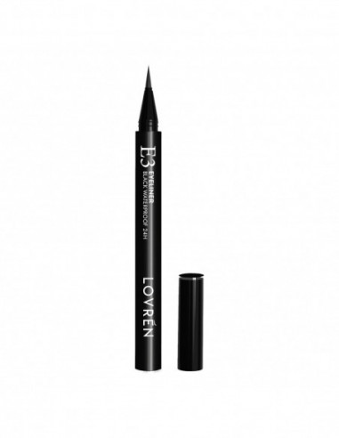 Lovren E3 Eyeliner Nero Waterproof 24...