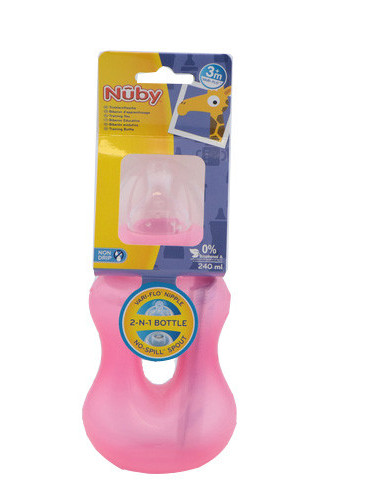 Nuby Biberon Presa Facile 270 Ml Con...
