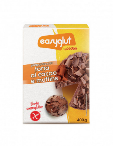 Easyglut Preparato Torta Cacao 400 G