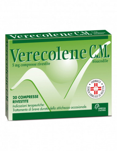 Verecolene C.m. 20 Cpr Riv 5 Mg