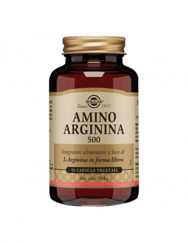 Amino Ornitina 500 50 Capsule Vegetali