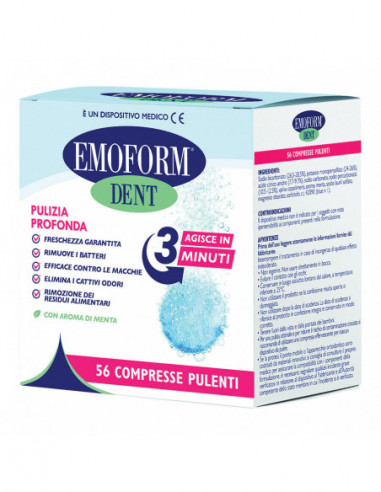 Compresse Pulenti Emoform Dent 56 Pezzi
