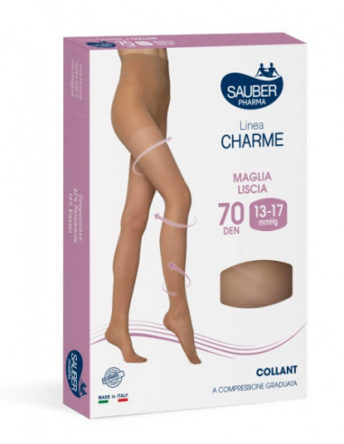 Sauber Charme Collant 140 Denari Ml...