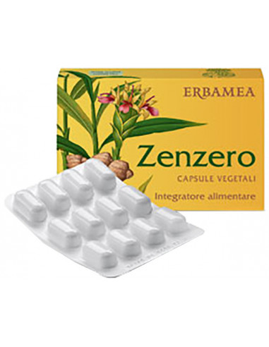 Erbamea Zenzero 24 Capsule Vegetali