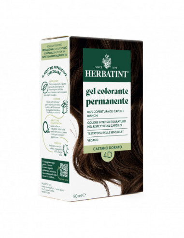Herbatint 4d Castano Dorato 170 Ml