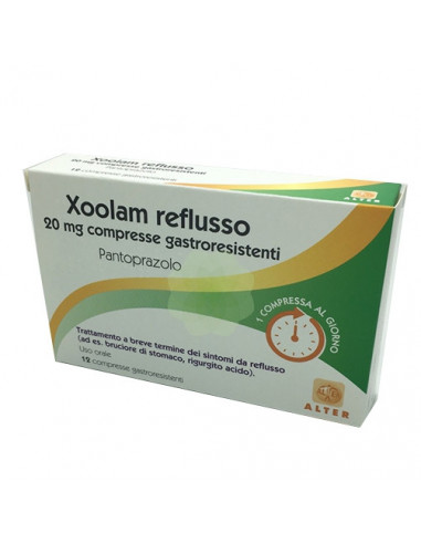 Xoolam Reflusso 12 Cpr Gastrores 20 Mg