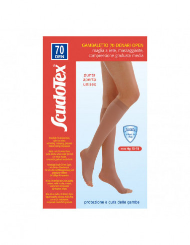 Scudotex Gambaletto 70 Open Nero 3