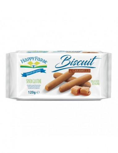 Happy Farm Biscuit Caramello 120 G