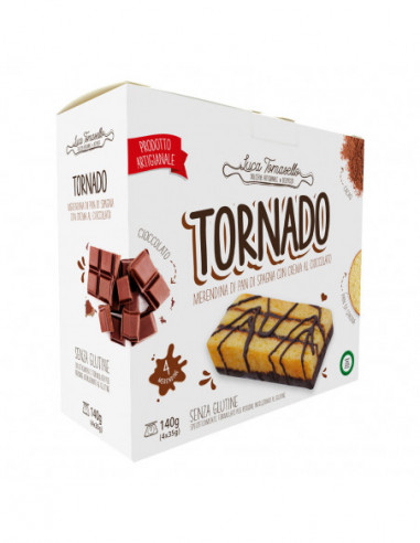Tornado Merendina Al Cioccolato 140 G