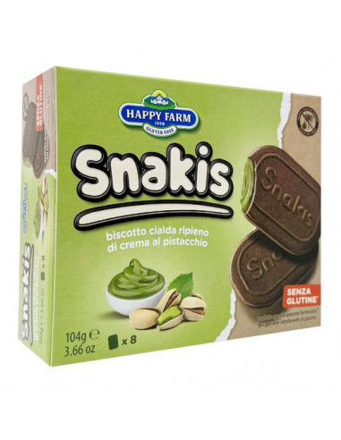 Happy Farm Snakis Pistacchio 104 G