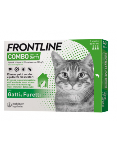Frontline Combo Spot-on Gatti Soluz 3...