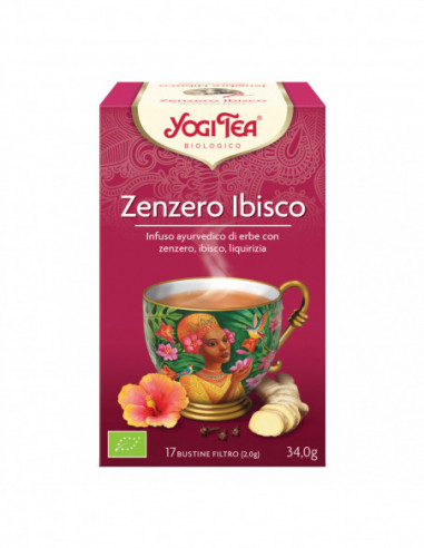 Yogi Tea Zenzero Ibisco Bio 34 G