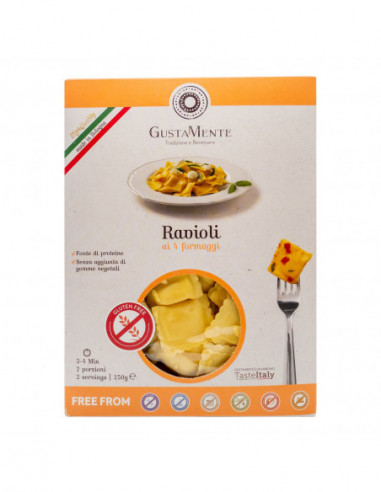 Gustamente Ravioli Ai Formaggi 250 G