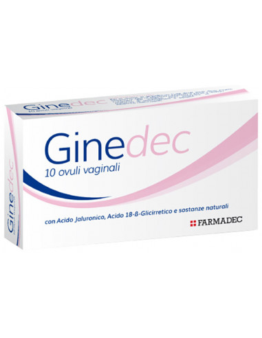 Ginedec Ovuli Vaginali 10 Pezzi
