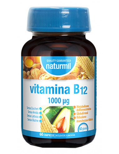 Naturmil Vitamina B12 1000 Mcg 60...