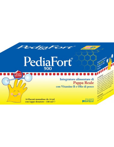 Pediafort 500 10 Flaconi