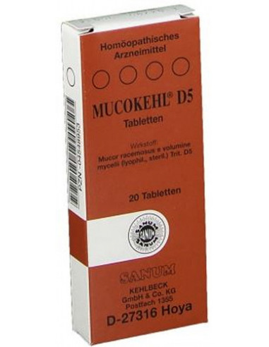 Sanum Mucokehl D5 20 Compresse