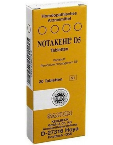 Sanum Notakehl D5 20 Compresse
